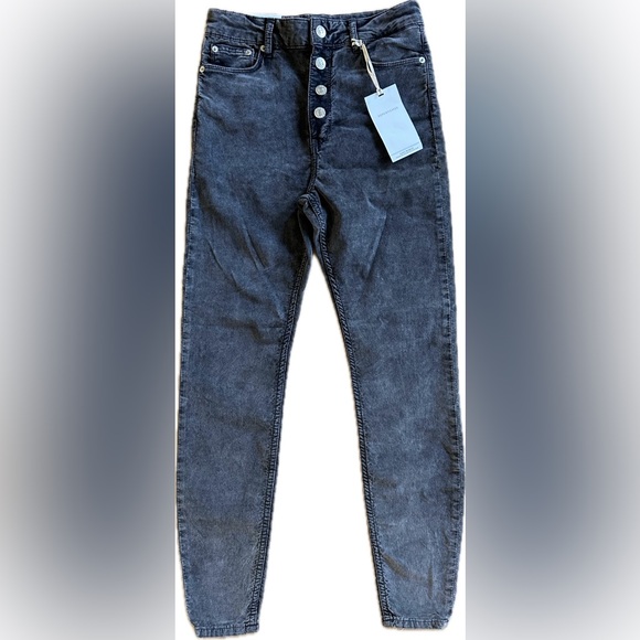 Zara Skinny Corduroy Pants - Picture 5 of 8